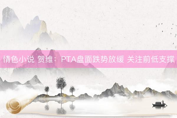 情色小说 贺维：PTA盘面跌势放缓 关注前低支撑