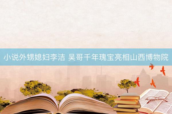 小说外甥媳妇李洁 吴哥千年瑰宝亮相山西博物院